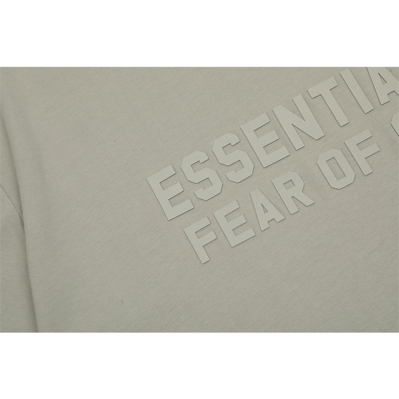 F-o-g &amp; ESS-IALS - Áo Thun Tay Ngắn Bằng Silicone Huỳnh Quang Tùy Chỉnh (logo Cao Su)