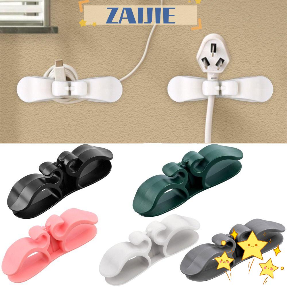 Giá Đỡ 24 Kẹp Dây Cáp Gọn Gàng Cho Nhà Bếp|Dụng Cụ Quấn Bảo Vệ Dây Cáp Sạc Tiện Lợi