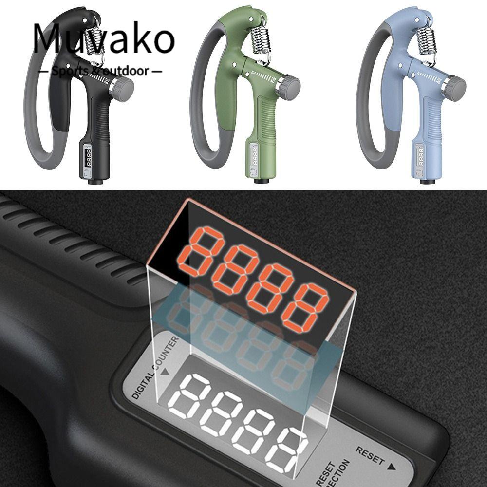 MUVAKO Dụng Cụ Luyện Tập Cơ Tay Có Đèn LED 10-100Kg