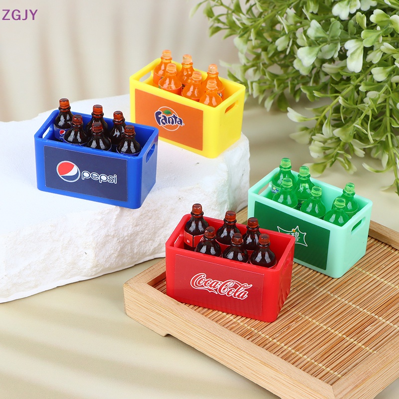 Mô Hình Chai Nước Mini 1 / 12 Dùng Trang Trí Nhà Búp Bê Mới