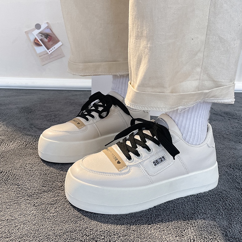 Giày Thể Thao Đế Dày Tăng Chiều Cao Phong Cách Nhật Bản Thời Trang Xuân Thu 2023 Mới Cho Nữ