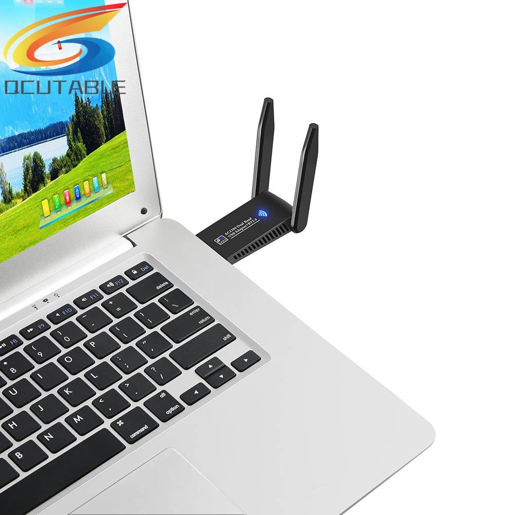 Thẻ Mạng Không Dây 1300M USB3.0 2.4GHz 5GHz Băng Tần Kép