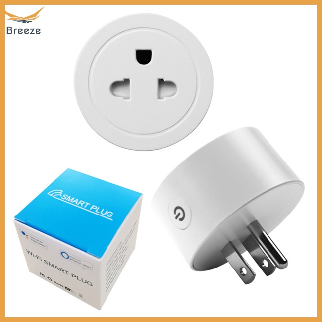 Ổ Cắm Điện Thông Minh 16a Ac 100-240v Điều Khiển Bằng Giọng Nói Tiện Dụng