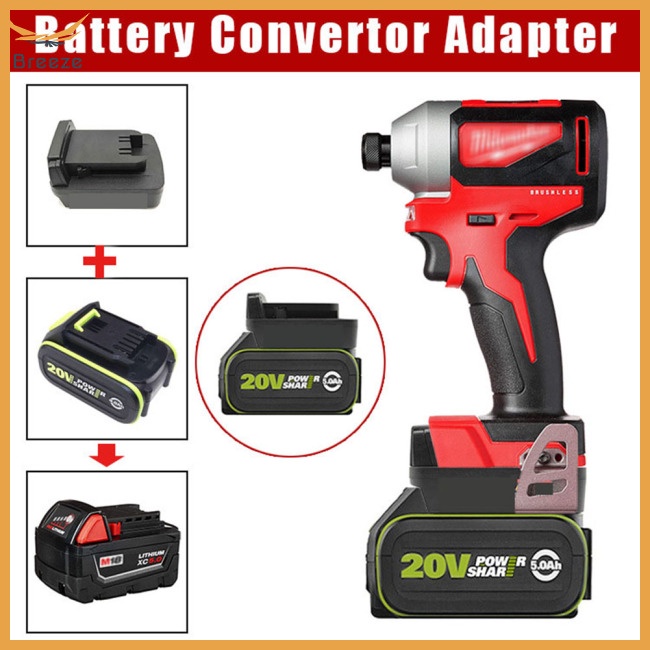 Bộ Chuyển Đổi pin 20v 5-pin Tương Thích Với Miwatch 18v M18