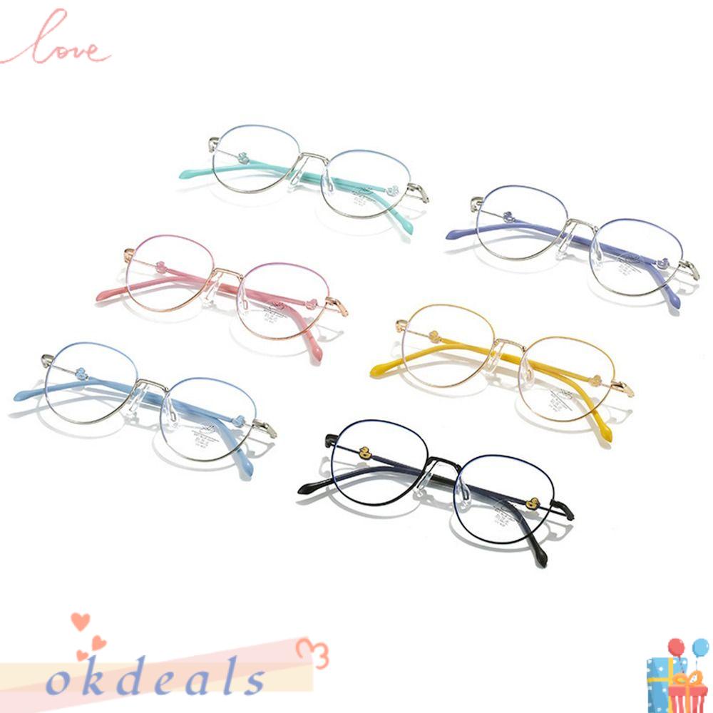 Mắt Kính Chống Ánh Sáng Xanh Siêu Nhẹ Thoải Mái Thời Trang Bảo Vệ Mắt Cho Bé Trai Và Bé Gái