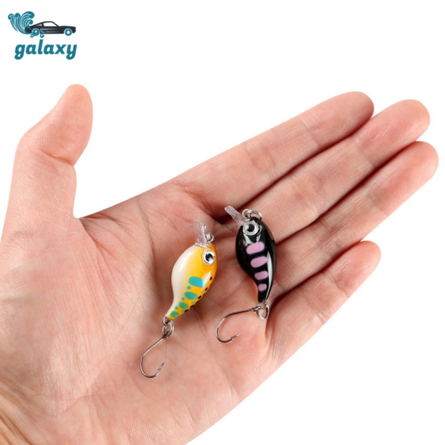 Galaxy Set Mồi Câu Cá Giả 3d 2.1g / 3.6cm Chuyên Nghiệp