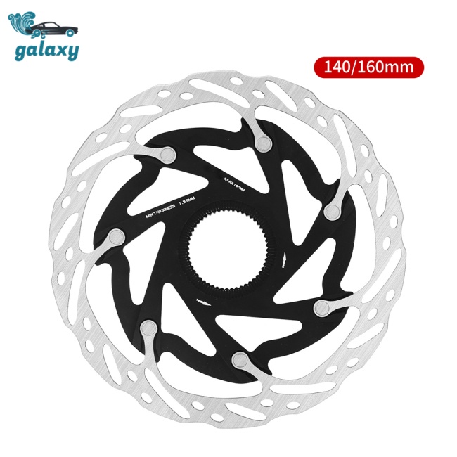 Đĩa Phanh Trung Tâm Bằng Thép Carbon Siêu Nhẹ Chất Lượng Cao Cho Xe Đạp Leo Núi galaxy Xr 140 / 160mm