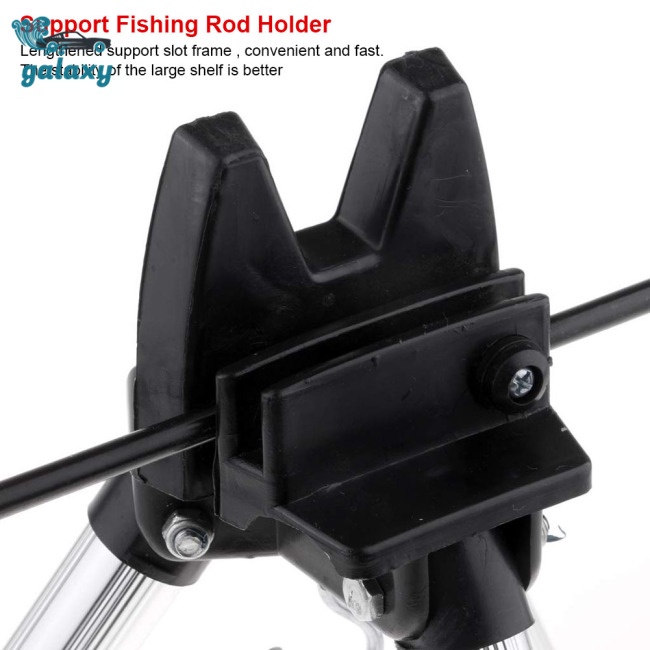 Galaxy Giá Đỡ Cần Câu Cá Bằng Hợp Kim Nhôm Dày Dặn Có Thể Gấp Gọn Tiện Dụng