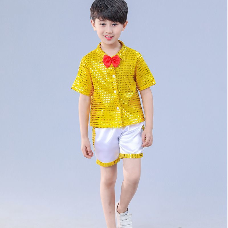 Trẻ em trẻ em váy pettiskirt biểu diễn trang phục cô gái công chúa váy hợp xướng mẫu giáo khiêu vũ váy lưới sequined váy biểu diễn mặc
