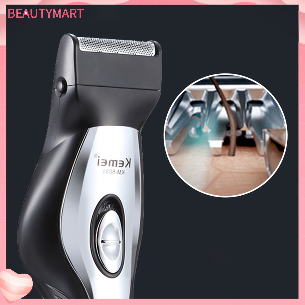 Tông Đơ Điện Cắt Tóc Cạo Râu Chuyên Nghiệp Tiếng Ồn Thấp Có Thể Sạc Lại