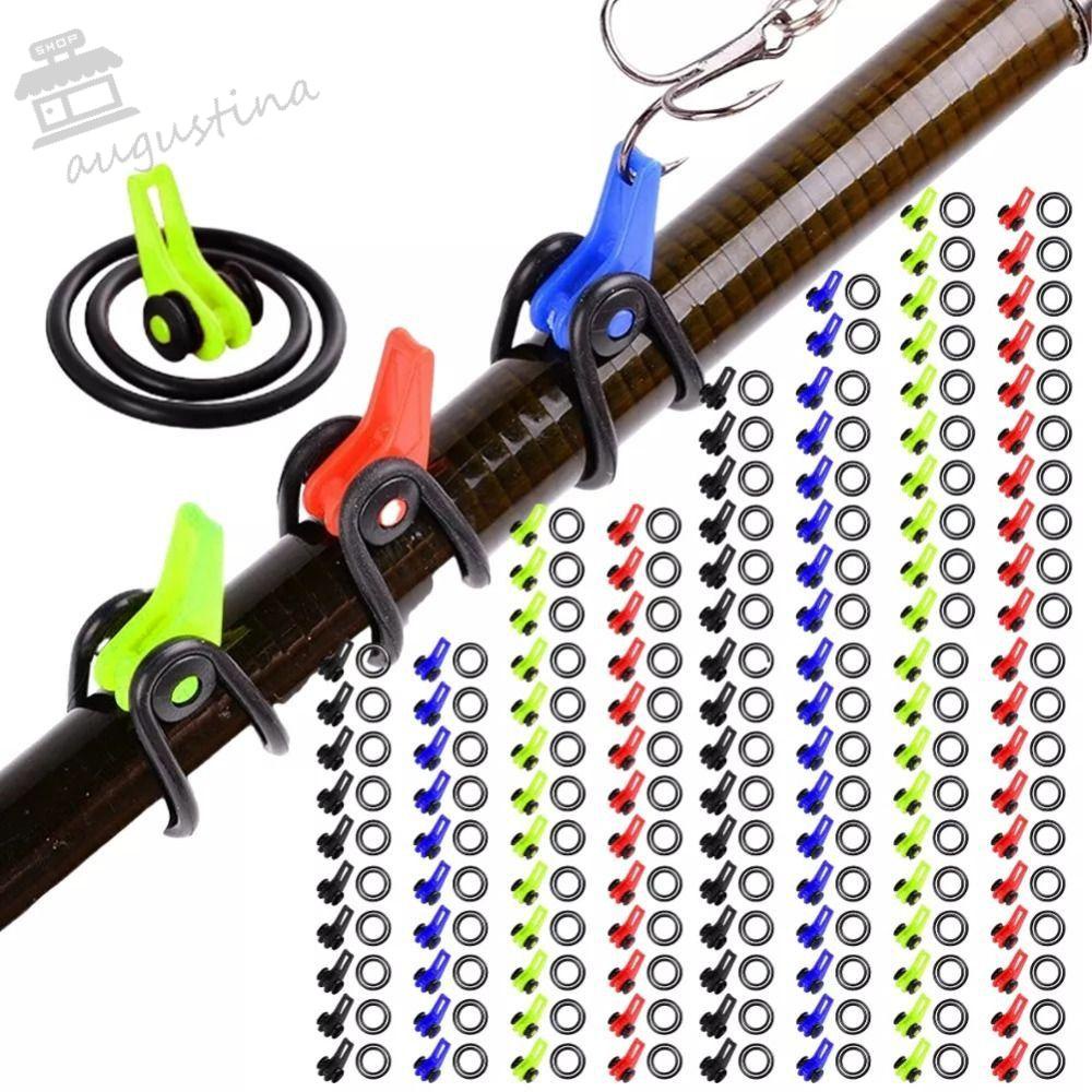 AUGUSTINA Giá Đỡ Cố Định Móc Câu Cá Bằng Cao Su Tiện Dụng