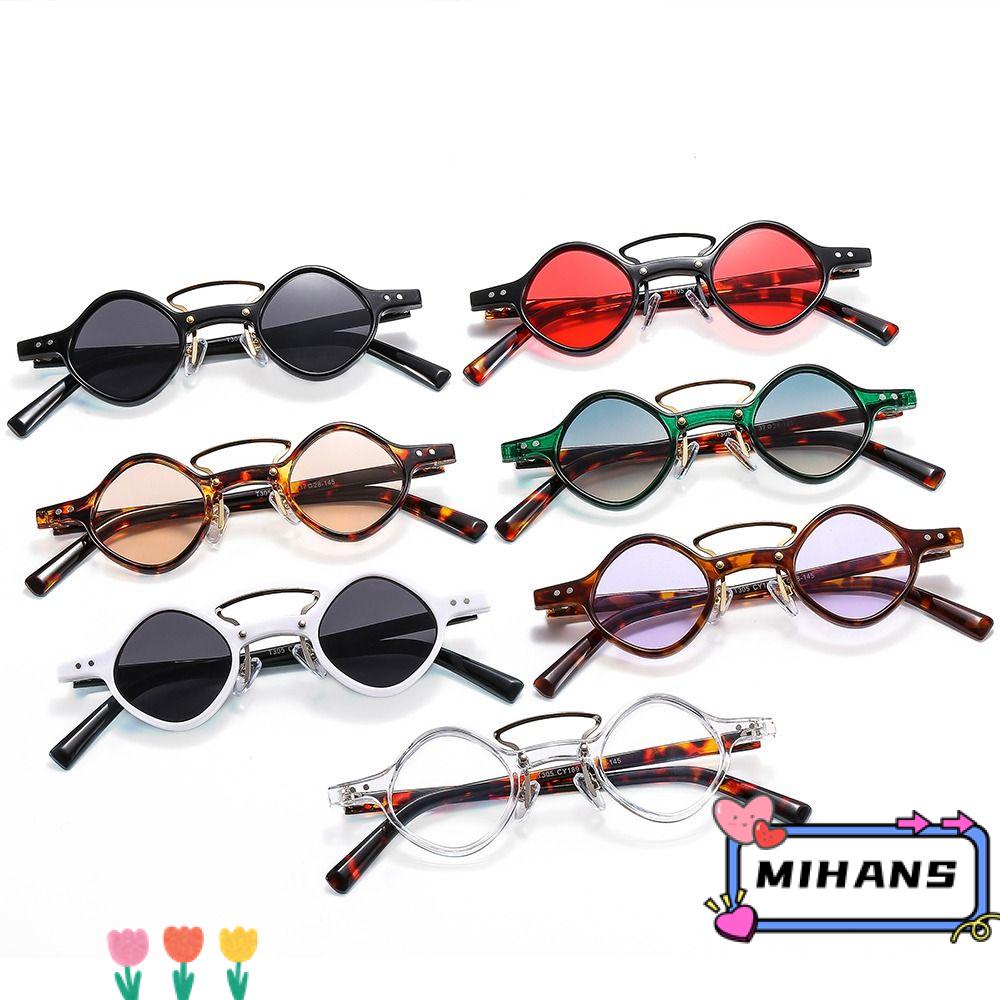 MIH Kính Mát Gọng Vuông Nhỏ Tròng Màu Gradient Mới Cho Nam Và Nữ