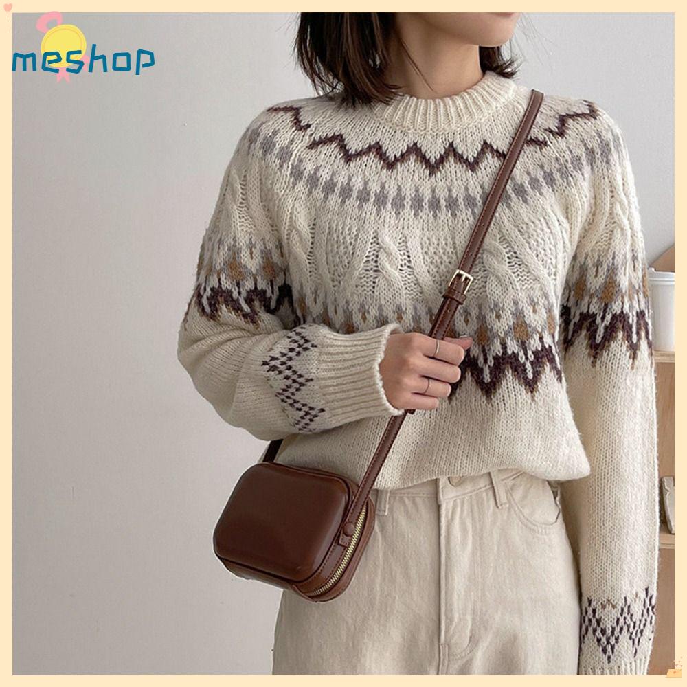 Túi Đeo Chéo Mini Bằng Da Hai Dây Kéo Thời Trang Dành Cho Nữ