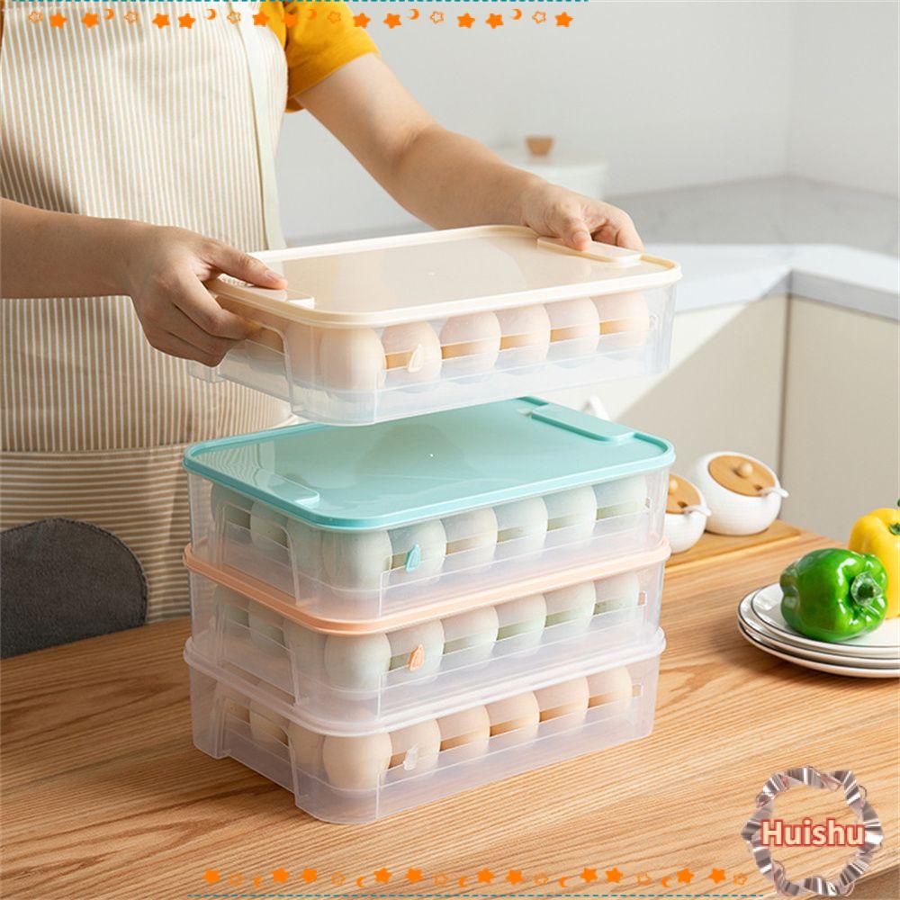 HS Hộp Carton Đựng Trứng Bảo Quản Tươi Mới Cho Nhà Bếp