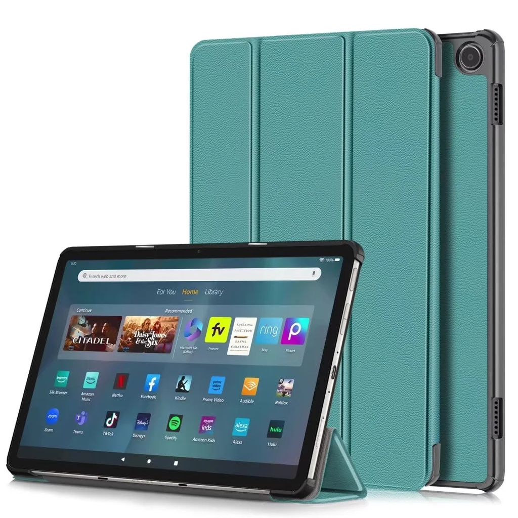 Bao Da PU Máy Tính Bảng Nắp Gập Nam Châm Tự Động Tắt Mở Cho Amazon Fire Max 11 Fire Max 11 2023