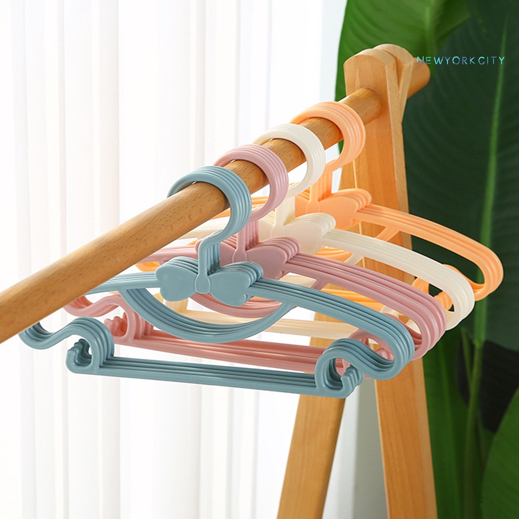 Móc Treo Quần Áo Bằng Nhựa Dày Không Biến Dạng Tiện Dụng