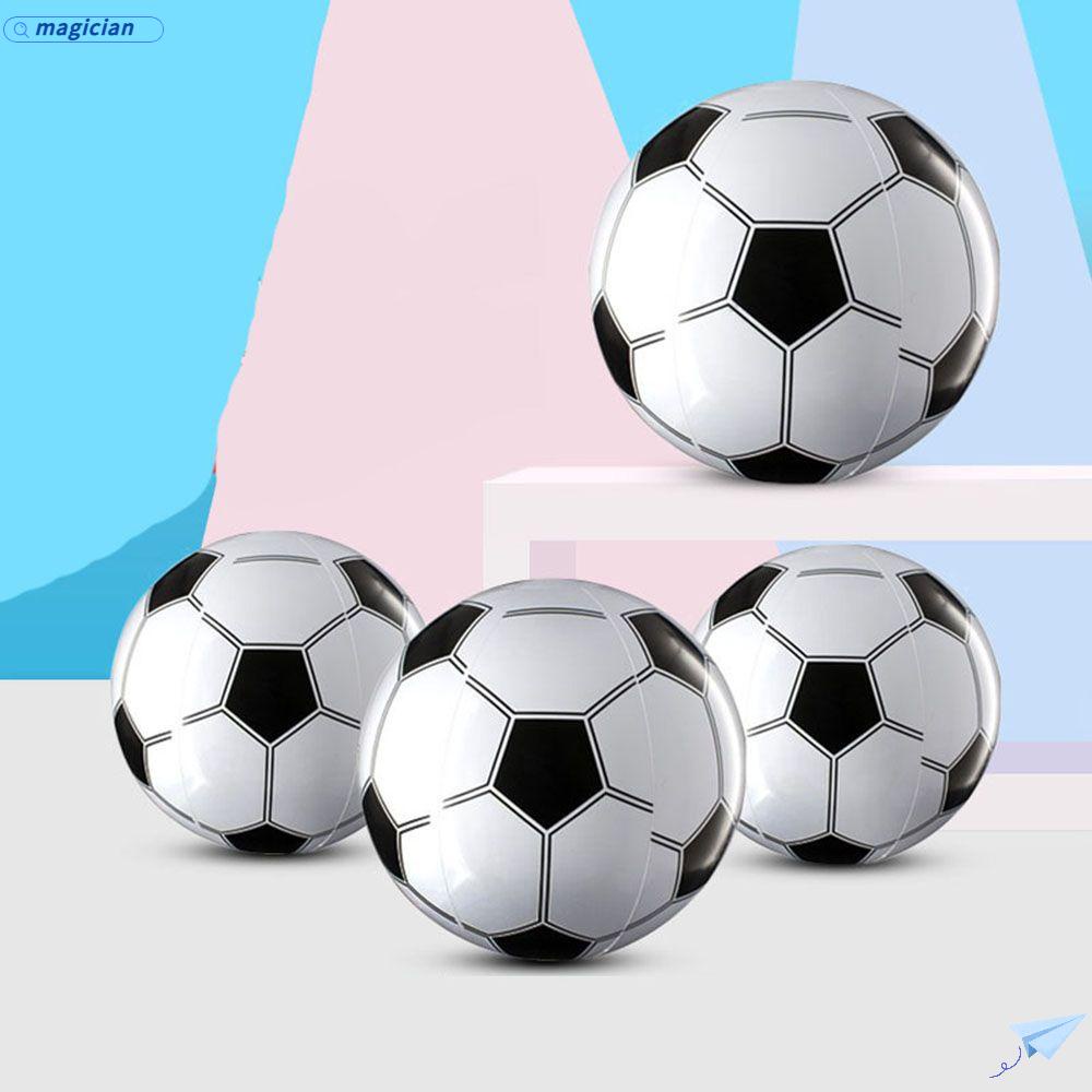 MAG Set 2 Quả Bóng Đá Đàn Hồi Mới Cho Bé Chơi Ngoài Trời