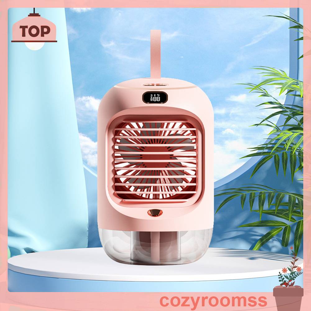 Quạt Điều Hòa 3600mAh 3 Tốc Độ Tiện Dụng Cho Gia Đình / Văn Phòng