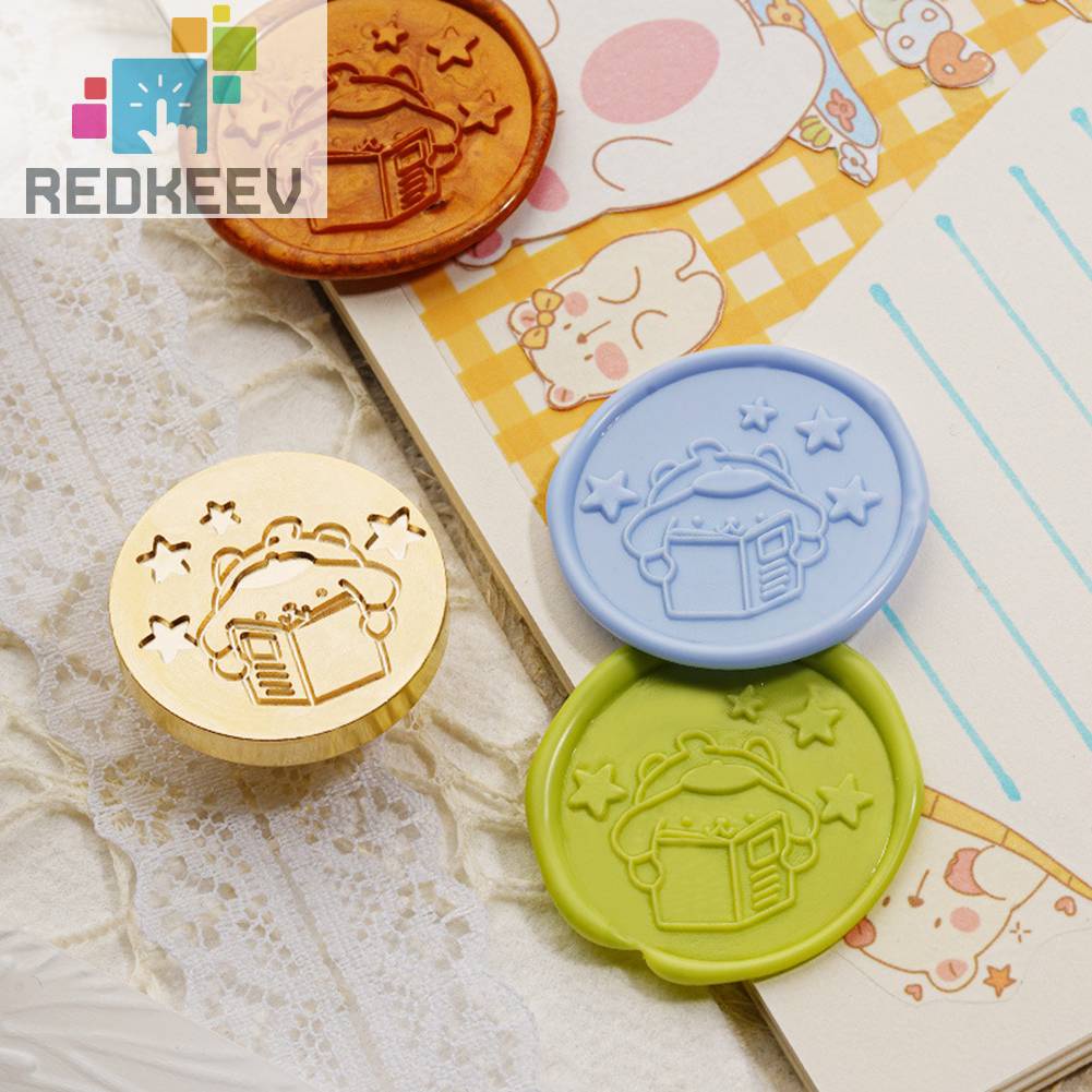 Đầu Tem Đóng Dấu Họa Tiết Hoạt Hình DIY Tùy Chỉnh Cho Thiệp Mời Đám Cưới