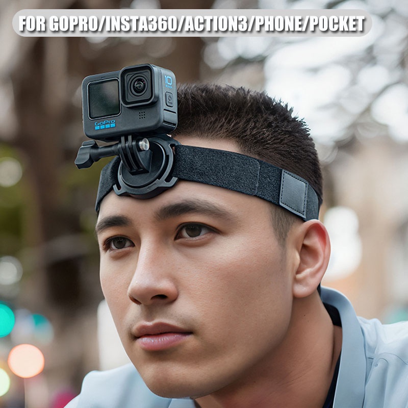 Băng Đô Nam Châm Thông Dụng Có Thể Điều Chỉnh Cho gopro 12 / dji action 4 / dji action 3 2 / 1 gopro insta360 / dji action 3 / dji action 2 / 1