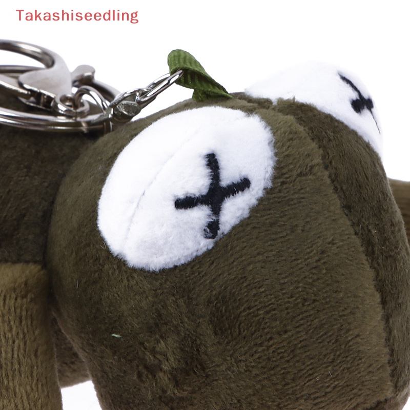 1 Móc Khóa Hình Chú Ếch Nhồi Bông Hoạt Hình Vui Nhộn