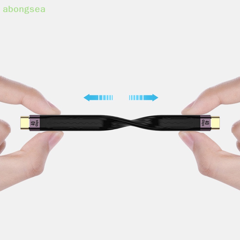 Dây Cáp Sạc Nhanh USB 4.0 Gen3 40Gbps QC4 + PPS Type C