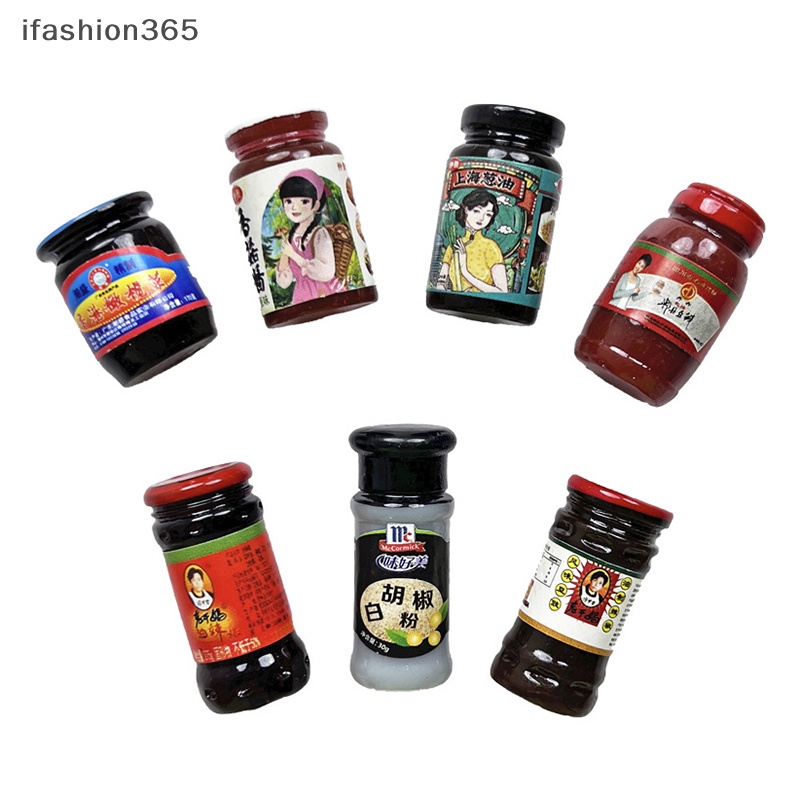 Set 5 Dĩa Đựng Gia Vị Mini Thời Trang ifashion365 Dùng Trang Trí Nhà Búp Bê
