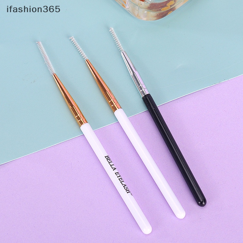1 Cọ Mascara Trang Điểm Lông Mi / Lông Mày Tay Cầm Bằng Gỗ Mịn Màng Tiện Dụng