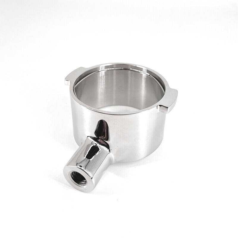 Shamjina Tay cầm máy pha cà phê gia dụng không đáy đôi tai 51mm Tay cầm máy pha cà phê