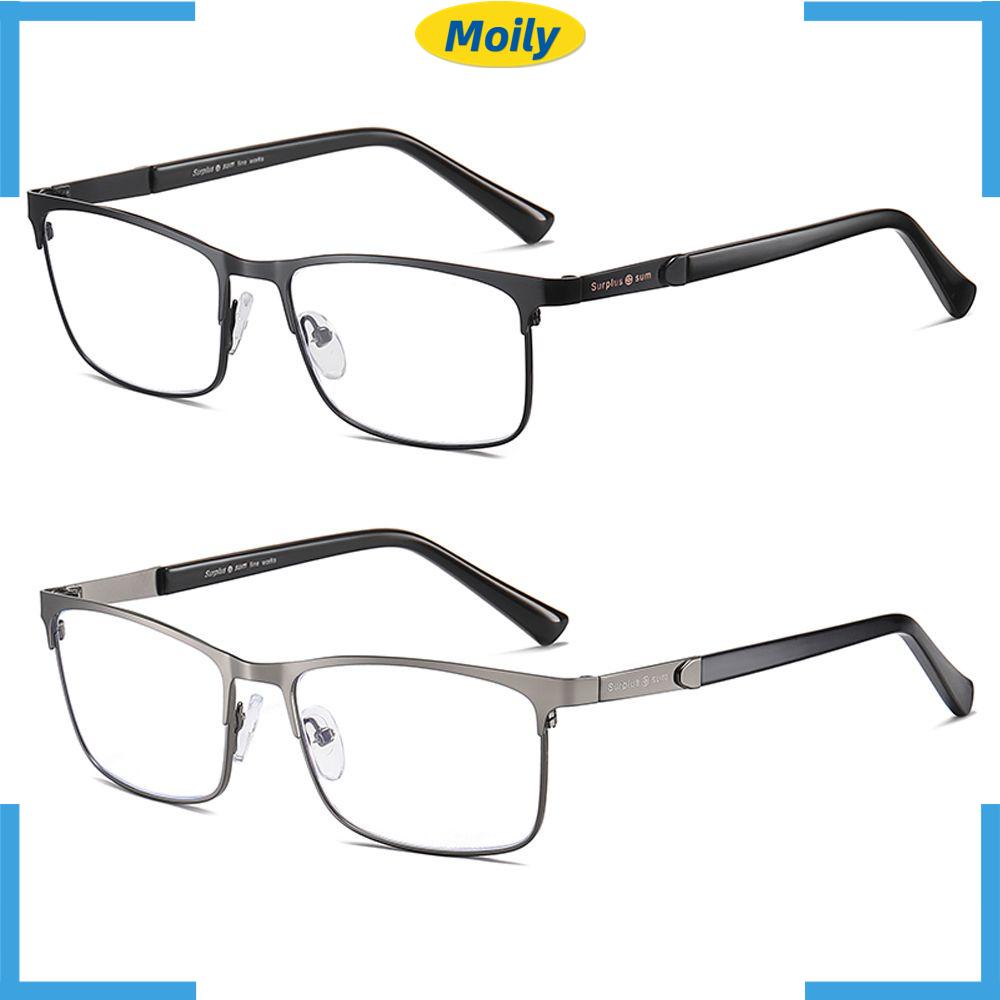 MOILYVN Kính Đọc Sách Bằng Thép Không Gỉ + 1.0 ~ + 4.0 Dành Cho Nam Và Nữ