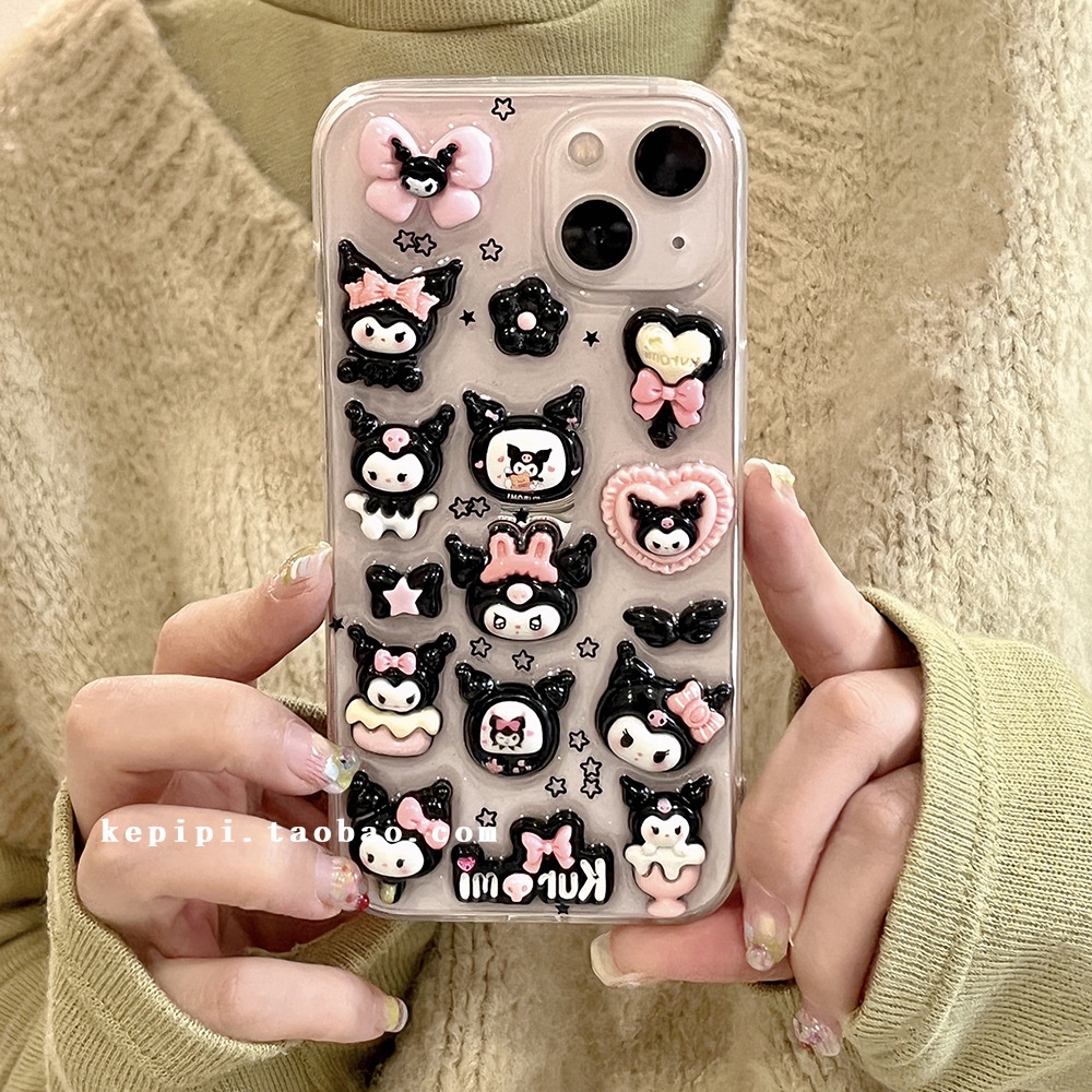 Ốp Điện Thoại Màu Hồng Họa Tiết Chú Thỏ Dễ Thương Chống Rơi Cho Iphone 14promax 13 11 14pro 13pro 14