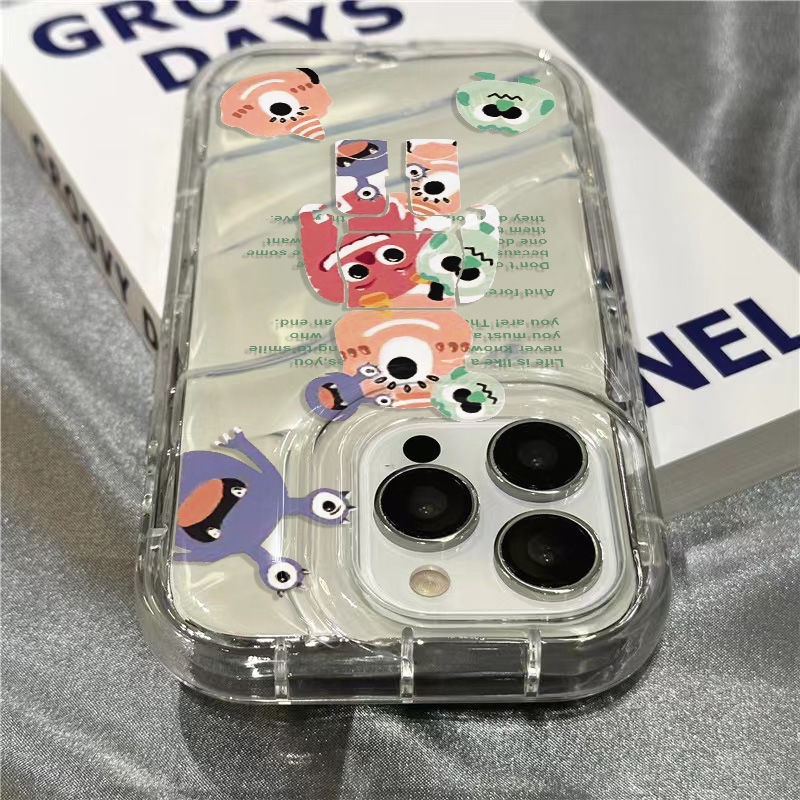 Ốp Điện Thoại Mềm Chống Sốc In Hình Gấu Hoạt Hình Cho Iphone 14pro118pl 7iPhone12 13max HR1T