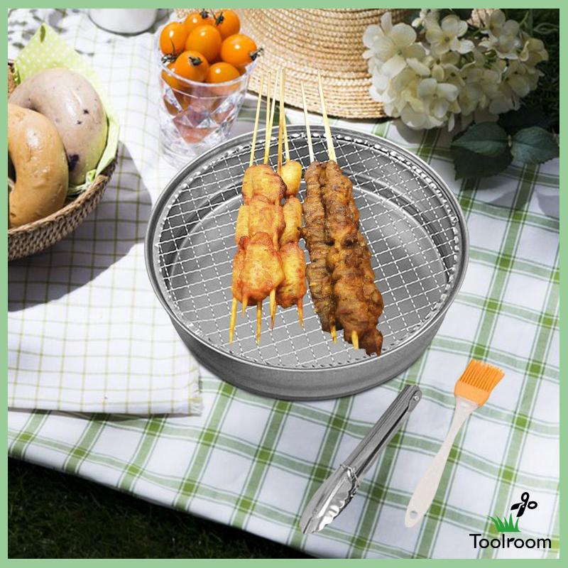 Vỉ Nướng Bbq Bằng Thép Không Gỉ Sử Dụng Một Lần Tiện Lợi