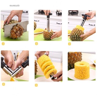 【GRCEKRIN】Pineapple Corer For Diced Fruit Rings Handheld Cylindrical Pineapple Cutter