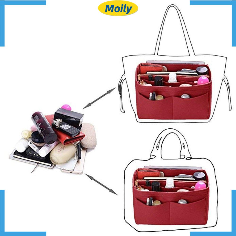 MOILYVN Túi Đựng Mỹ Phẩm Đa Năng Chất Liệu Dày Dặn Dành Cho Mẹ Bỉm