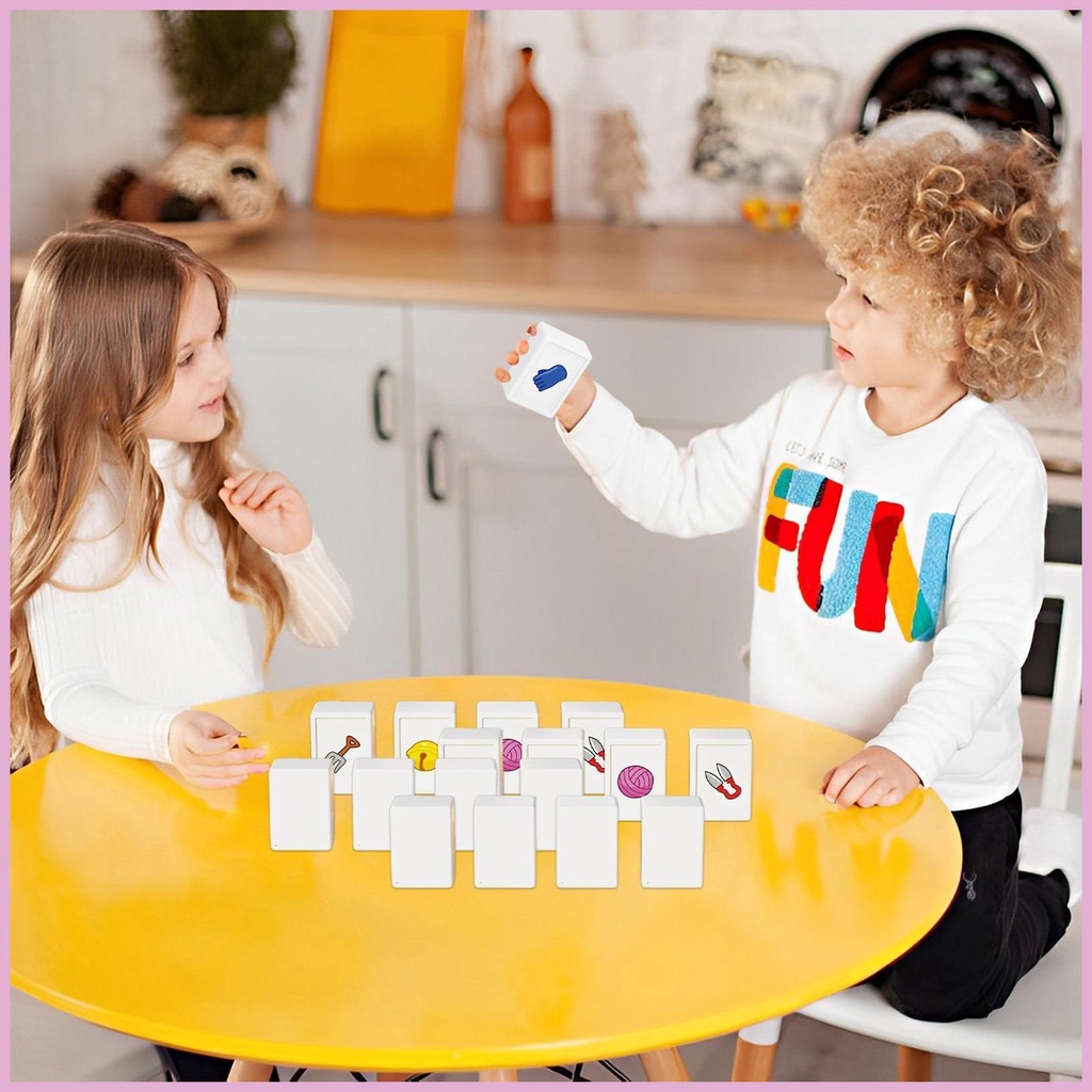 Bộ Thẻ Bài Chơi Mạt Chược Vui Nhộn Cho Bé