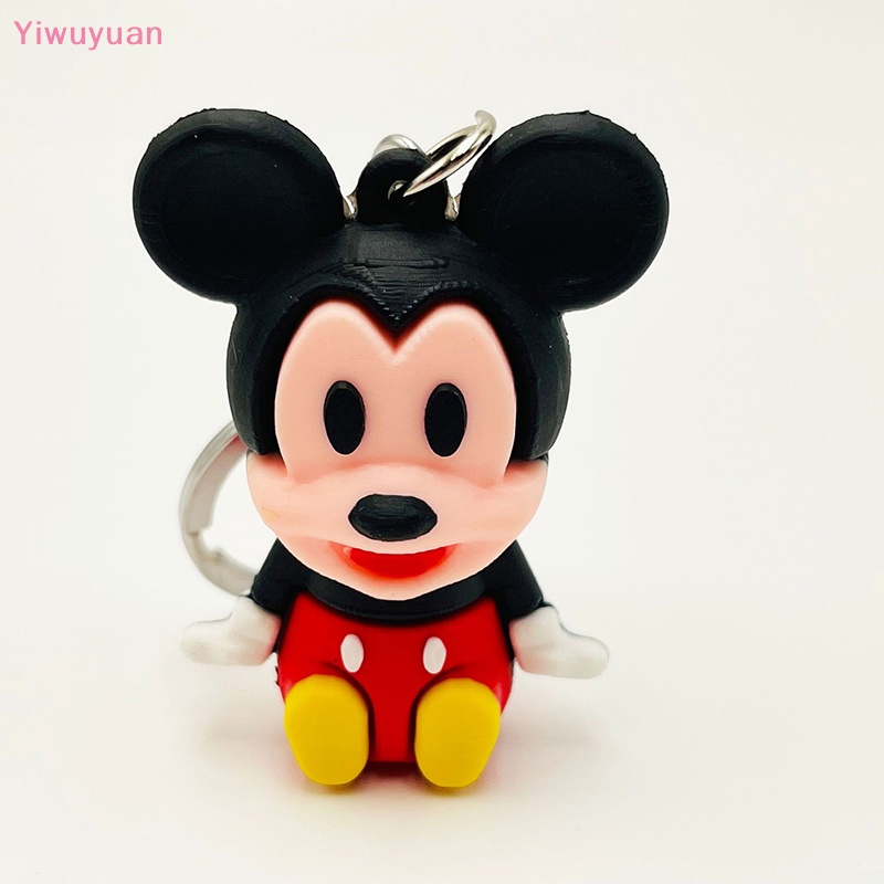 1 Móc Khóa Hình Chuột Mickey Minnie Gấu Pooh Dễ Thương