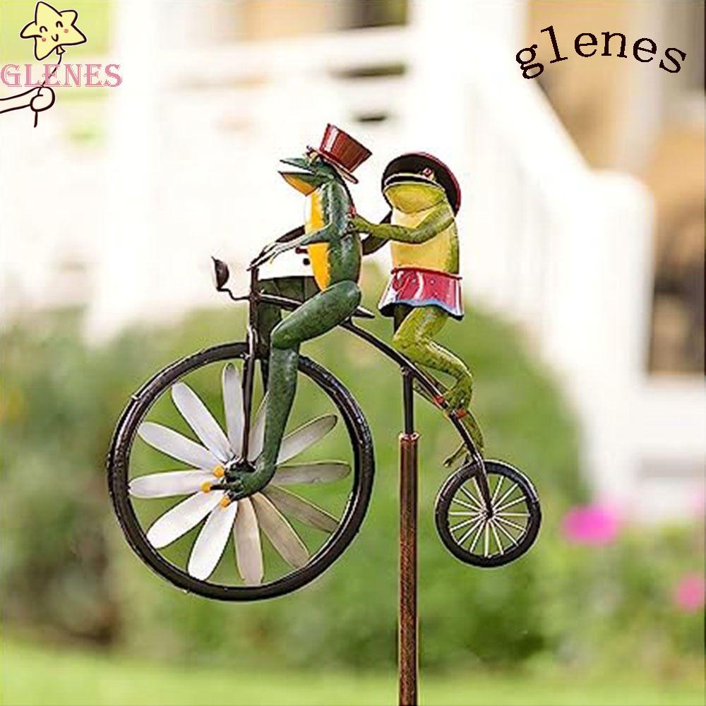 Cối Xay Gió Ếch Bằng Sắt Bền Chống Gỉ Sét Cho Sân Vườn