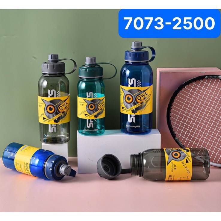 Bình đựng nước thể thao du lịch ngoài trời KM – BC mẫu 2023 dung tích 1 lít-2,5 lít