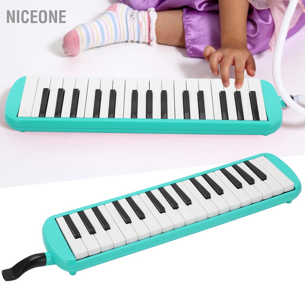 NiceOne  Bàn phím Air Piano 32 phím đàn piano miệng chuyên nghiệp Melodica với ống ngậm ngắn cmman