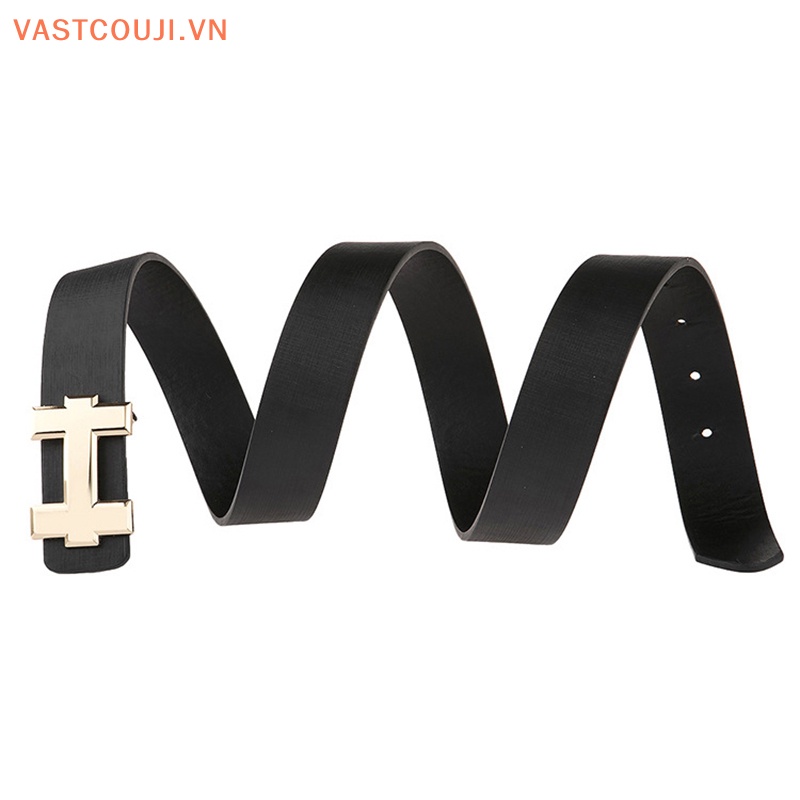 Thắt Lưng Da PU Chất Lượng Cao Thiết Kế Trẻ Trung Cho Nam Và Nữ
