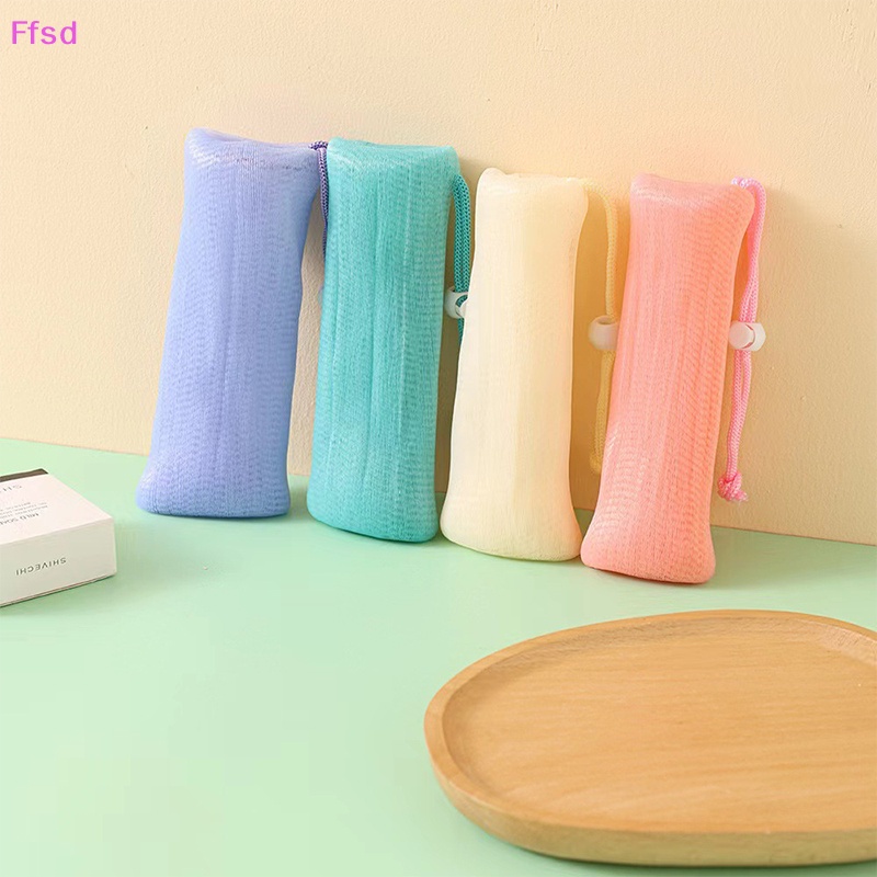 {Ffsd} Túi Lưới PE Tạo Bọt Xà Phòng Rửa Mặt / Cơ Thể Làm Sạch Toàn Thân Bán Chạy