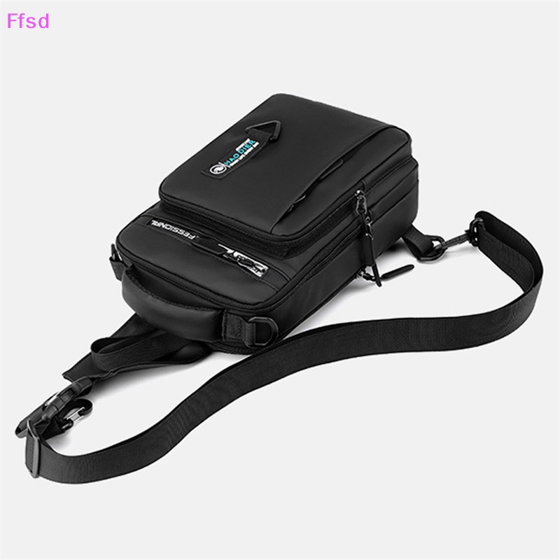 Túi Đeo Chéo nylon Có Cổng Sạc usb Cho Nam