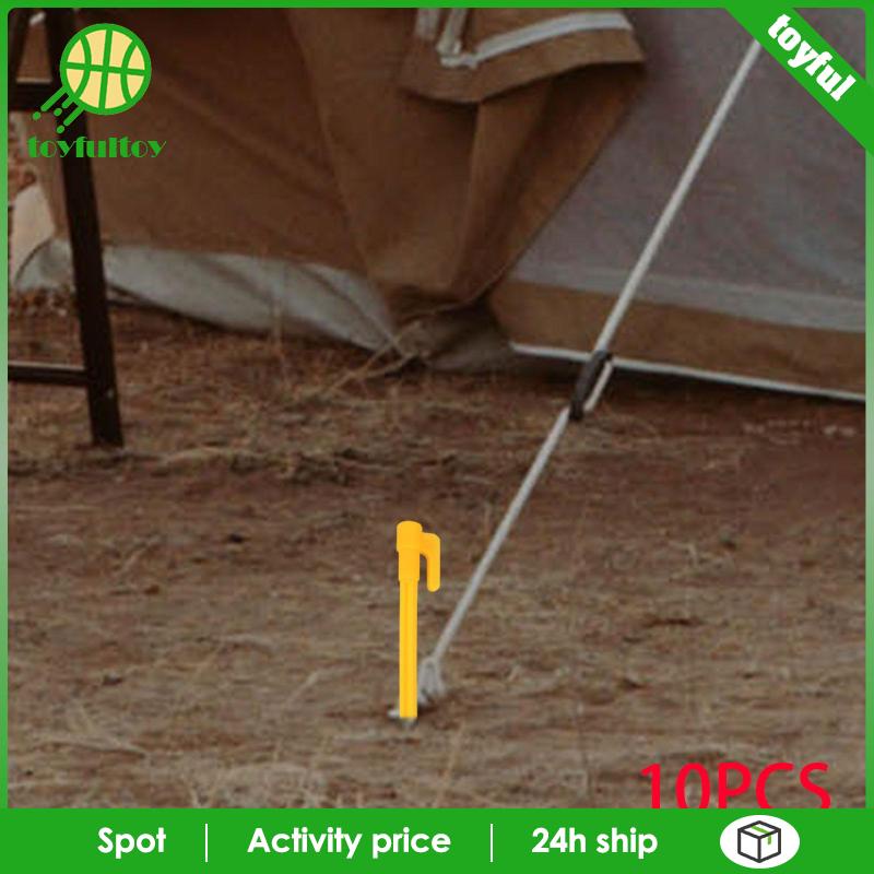 Bộ 10 Cọc Cắm Lều Trọng Lượng Nhẹ Tiện Dụng