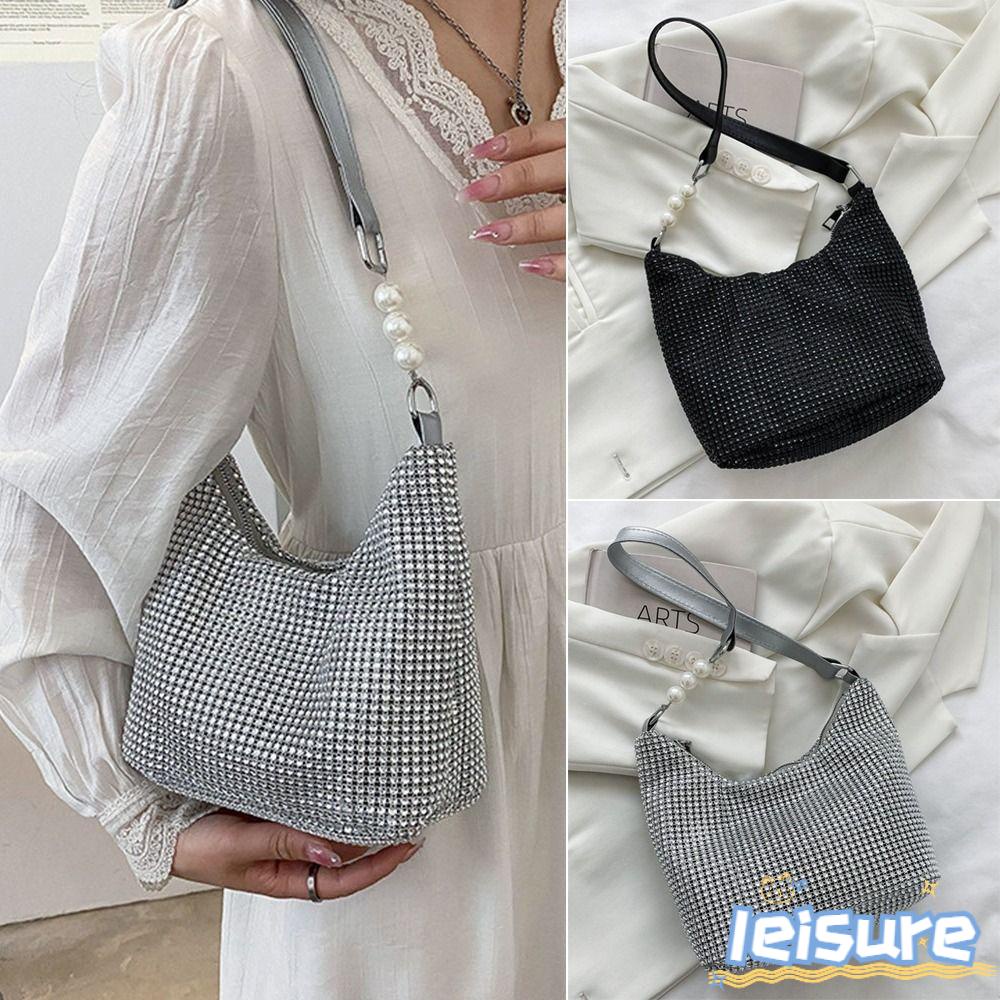 LEISURE Túi Xách Corssone Dây Xích Đeo Vai Thời Trang