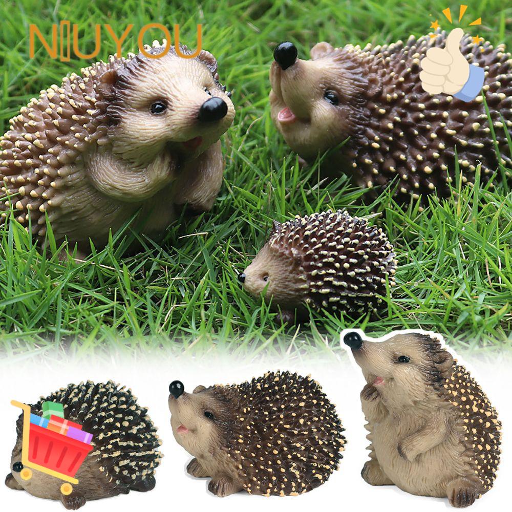 NIUYOU Đồ Chơi Mô Hình Nhím Sống Động Như Thật Giáo Dục Sớm Cho Bé