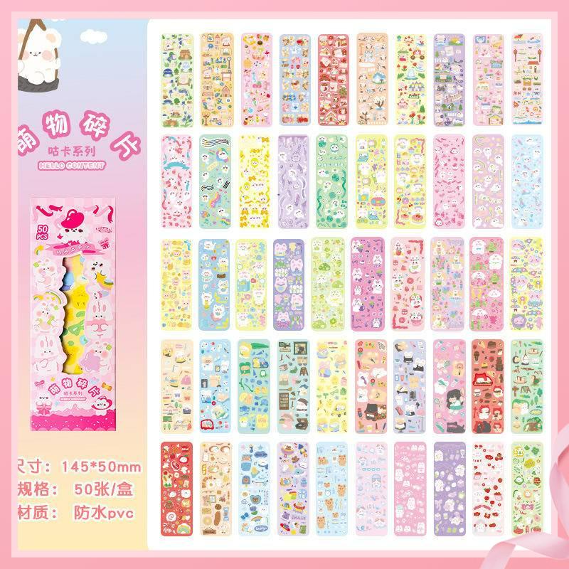 Bộ 200 Kiểu Sticker Hoạt Hình Bằng pvc Chống Nước Dùng Trang Trí