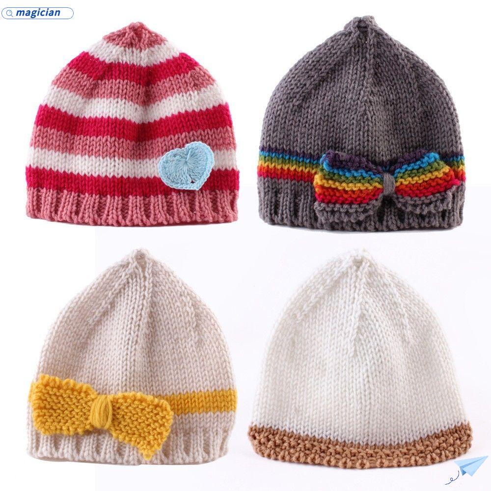MAG Mũ Len Đan Dễ Thương Cho Bé Từ 0-3 Tuổi