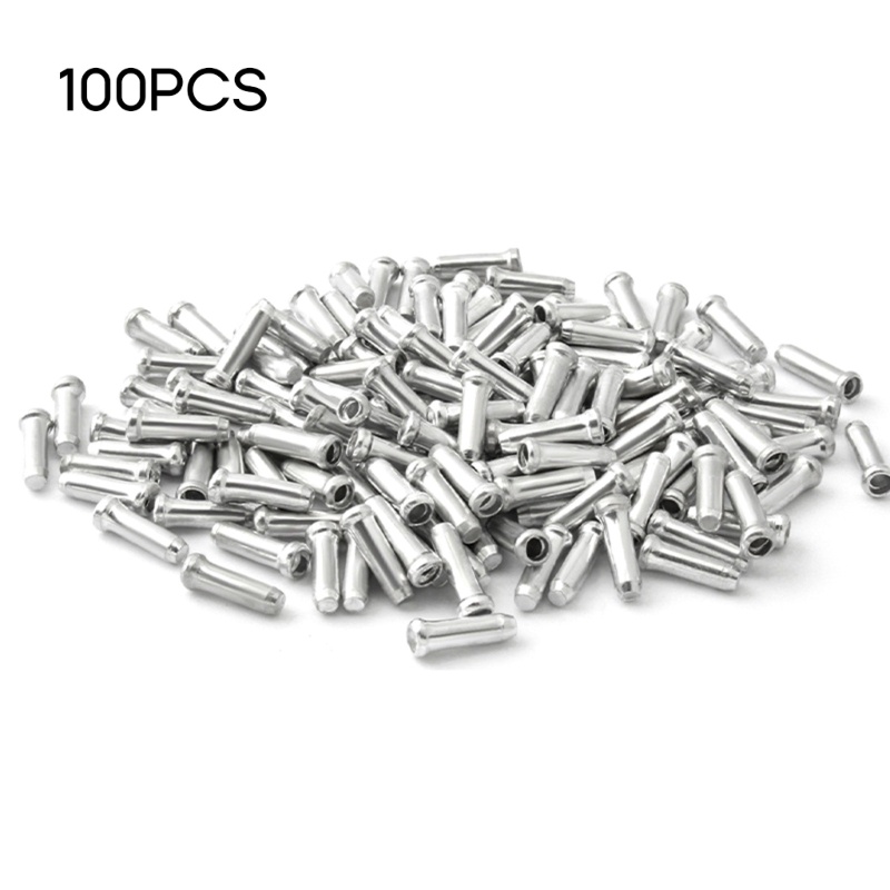 Set 100 Nắp Đậy Dây Cáp Phanh Xe Đạp Leo Núi Dễ Lắp Đặt Tiện Dụng