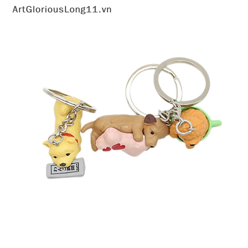 Móc Khóa Hình Thú Cưng Hoạt Hình Xinh Xắn